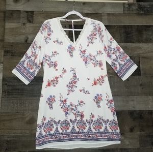 Skies are blue dress